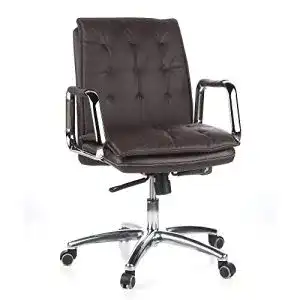 Buerostuhl echtleder hjh office 600934 chefsessel villa 10 leder