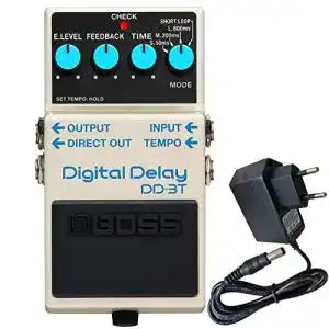 Delay pedal boss dd 3t digital delay effektgeraet keepdrum 9v