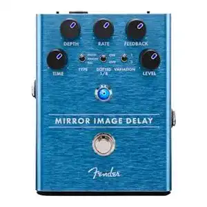 Delay pedal fender mirror image delay guitar effects pedal