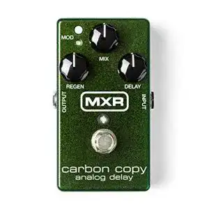 Delay pedal mxr dunlop carbon copy analog delay effektpedal