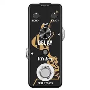 Delay pedal vivlex lef 314 vintage delay effektpedal effekt pedal