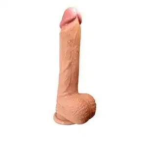 Dildo aurelia zwei layer silikon mit extra starkem saugnapf