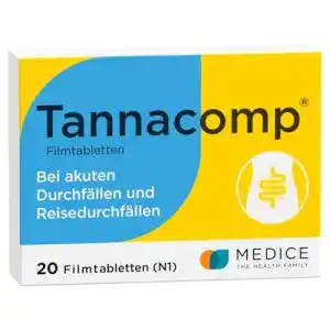 Durchfall medikament tannacomp 20 filmtabletten