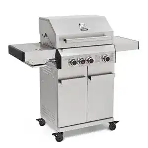Edelstahl gasgrill taino platinum 31 gasgrill komplett