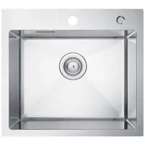 Edelstahlspuele cecipa 50x45cm spuelbecken edelstahl eckig spuele