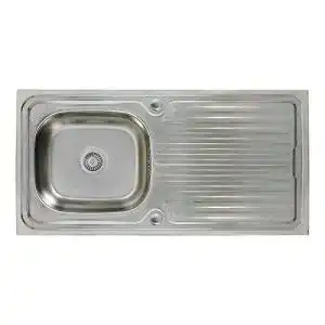 Edelstahlspuele keton edelstahl einbauspuele 76 x 435 cm