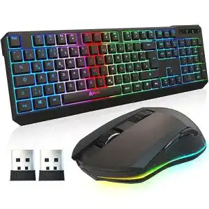 Ergonomische tastatur kabellos klim blaze chroma neu 2024