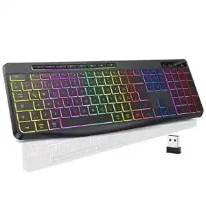Ergonomische tastatur kabellos tecurs tastatur kabellose gaming