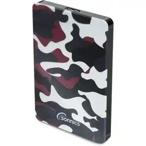 Externe Festplatte (500 GB) - externe festplatte 500 gb sonnics 500gb rot camo externe