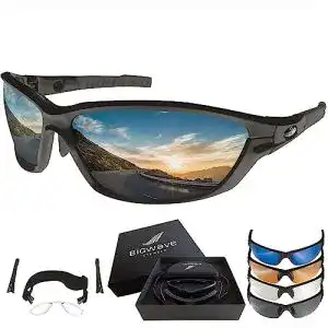 Fahrradbrille fuer brillentraeger bigwave pro action 904 matt black