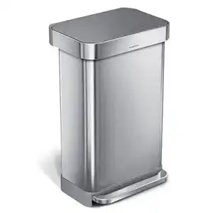 Geruchsdichter muelleimer simplehuman cw2080 45 liter