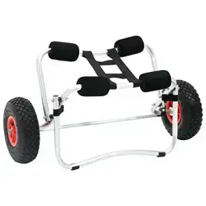 Kanuwagen vidaxl kajakwagen 70kg surfwagen kajak kanu