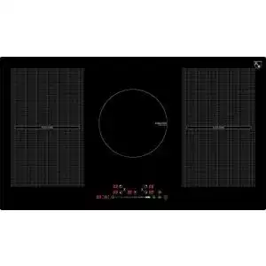 Kochfeld 90 cm kh 5 zonen flex induktionskochfeld 90cm