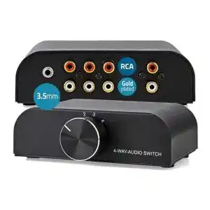 Lautsprecher umschalter tronicxl analog stereo 4fach