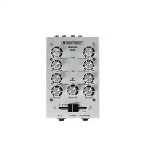 Mini mischpult omnitronic gnome 202 mini mixer silber