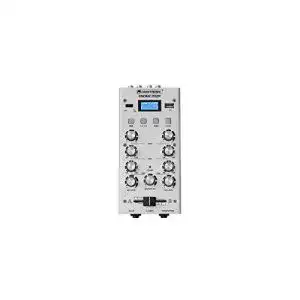 Mini mischpult omnitronic gnome 202p mini mixer silber