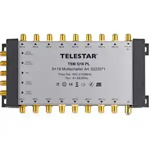 Multischalter 5by16 telestar tsm 5 16 premium line multischalter
