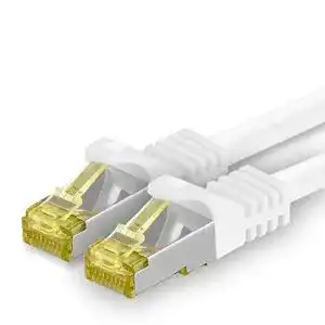 Netzwerkkabel 1attack de cat 7 10m weiss 1 stueck cat7
