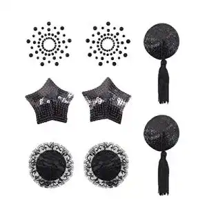 Nippel cover eqlef brustpaste selbstklebend pasties pailletten
