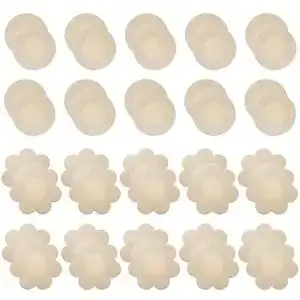 Nippel cover tripetals 20 paare unsichtbare nippelabdeckung