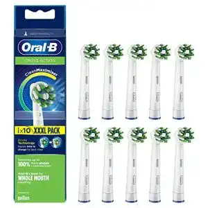 Oral b aufsteckbuersten oral b cross action nachfuellkoepfe weiss