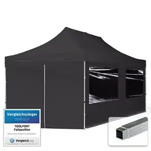Pavillon 3x6 toolport faltpavillon faltzelt pavillon 3x6m