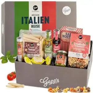 Praesentkorb gepps gepps feinkost bella italia geschenkbox