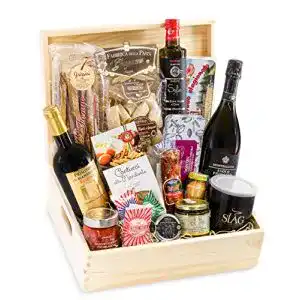 Praesentkorb passione italia delicatessen schatz truhe gourmet