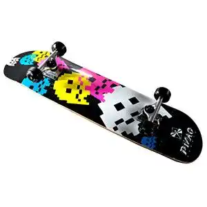 Skateboard pinao sports nalu mit arcade design fuer kinder