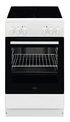 AEG CCB50080BW 50 cm Standherd mit Glaskeramik-Kochfeld