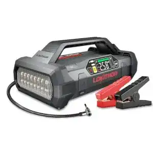Starthilfe mit kompressor lokithor ja301 2000a starthilfe