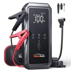 Starthilfe mit kompressor yaberauto starthilfe powerbank 150psi