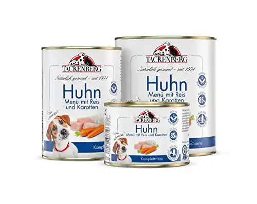 Tackenberg Hundefutter Hühnchen mit Langkornreis 6 x 200 g