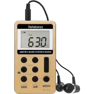 Taschenradio retekess v112 mini radio batteriebetrieben klein