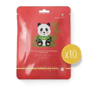 Tuchmaske beautykei koreanische mit natuerlichem coenzym q10