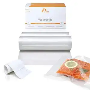 Vakuumierbeutel amazy vakuumierfolie 2 rollen 20 x 600 cm
