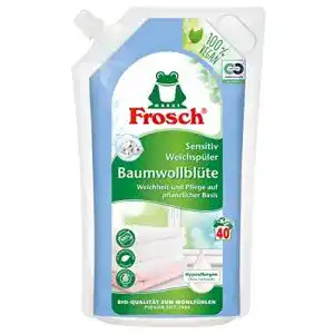 Weichspueler vegan frosch sensitiv weichspueler baumwollbluete