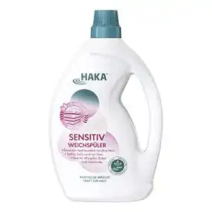 Weichspueler vegan haka sensitiv weichspueler 2l