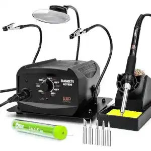 Loetstation regelbar kaiweets 60w loetstation loetkolben set