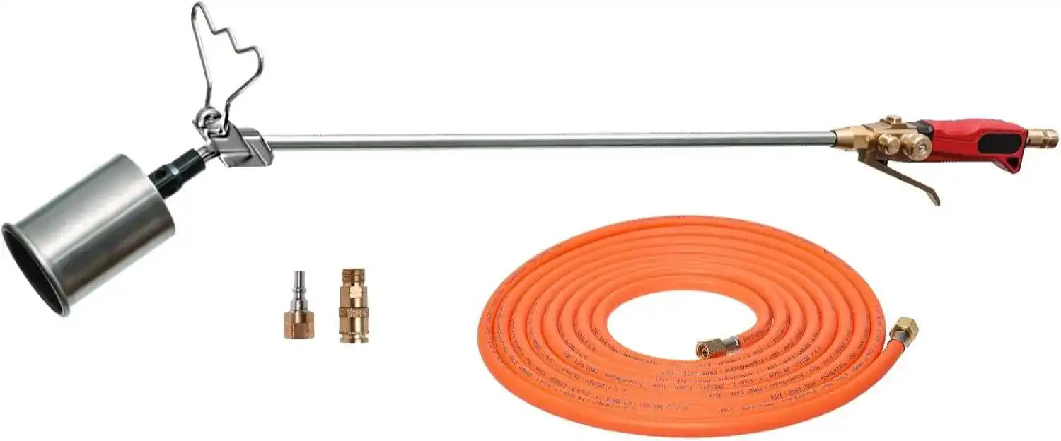 Rothenberger Industrial Profi Hochleistungsbrenner RoTitan mit Gummischlauch