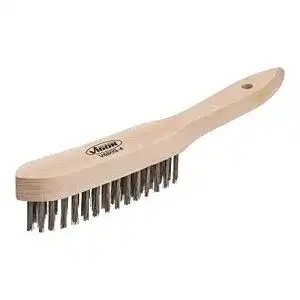 Drahtbuerste vigor stahl v6809 4 holzfarben
