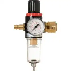 Druckminderer implotex steck mit partikelfilter und wasserabscheider