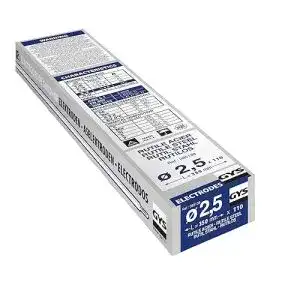 Elektroden gys welding electrodes 085138 25 mm silber