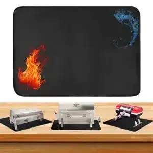 Flammenschutzmatte varkage feuerfeste unterlage 48 x 35 cm