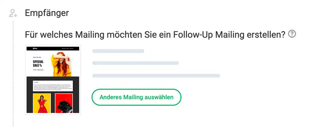 Newsletter-Dienste - follow up 1