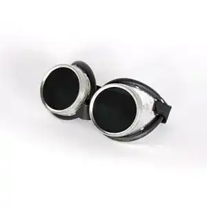 Schweissschutzbrille gsf klassische schraubringbrille mit gruenglas filterstufe 5