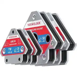 Winkelmagnet schweissmagnet yeswelder 4 stueck 25lb 50lb leistungsstarke magnete fuer praezises arbeiten