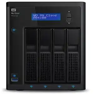 4 bay nas wd diskless my cloud pro pr4100 pro serie