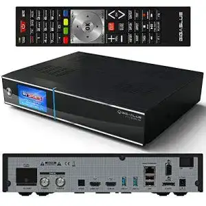 4k sat receiver gigablue uhd 4k quad 4k tv receiver schwarz