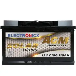 Agm batterie 110ah electronicx solarbatterie 12v 110ah agm